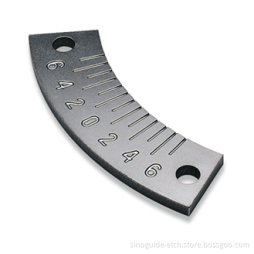 China's Largest Metal Photo Etching Stainless Steel Deflection Gauge